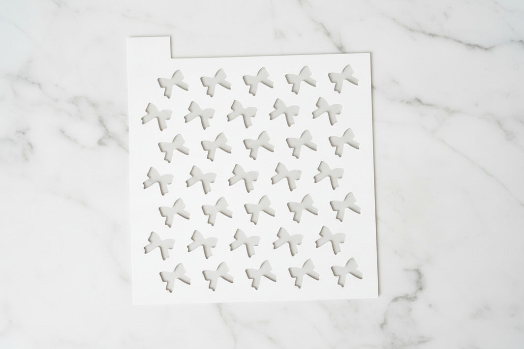 Bow stencil