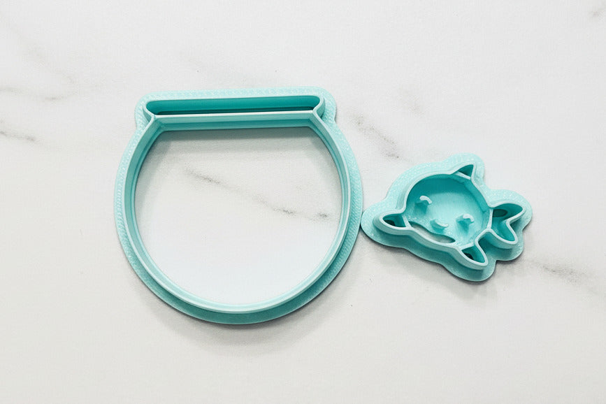 Fish bowl and fish set