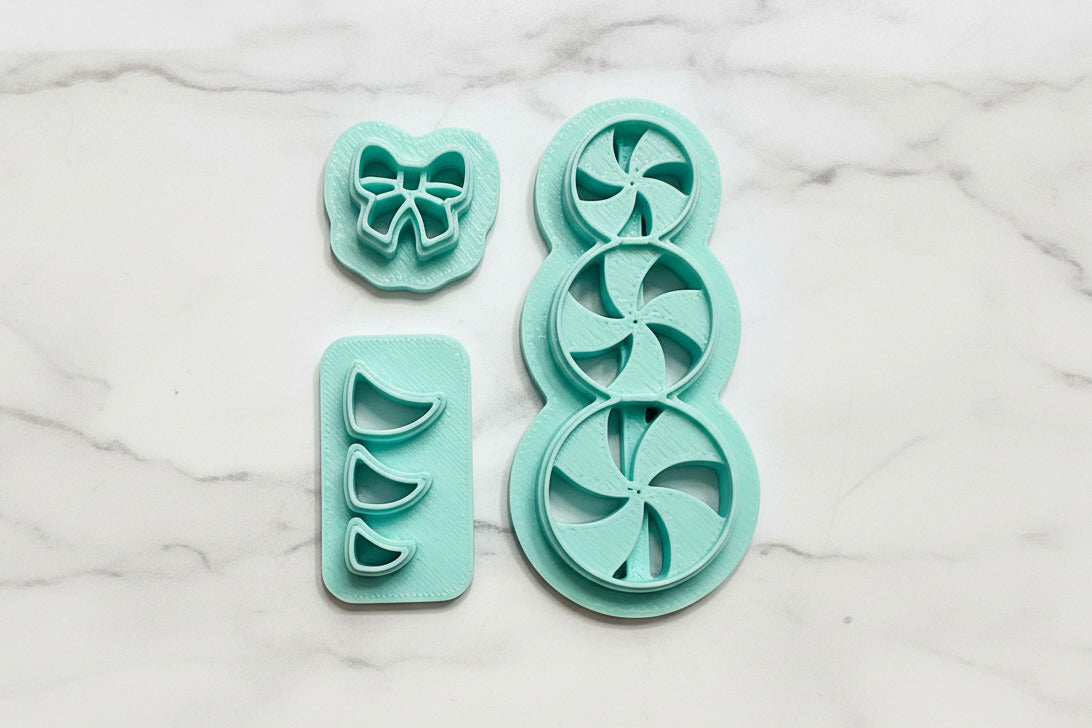peppermint candy stack set