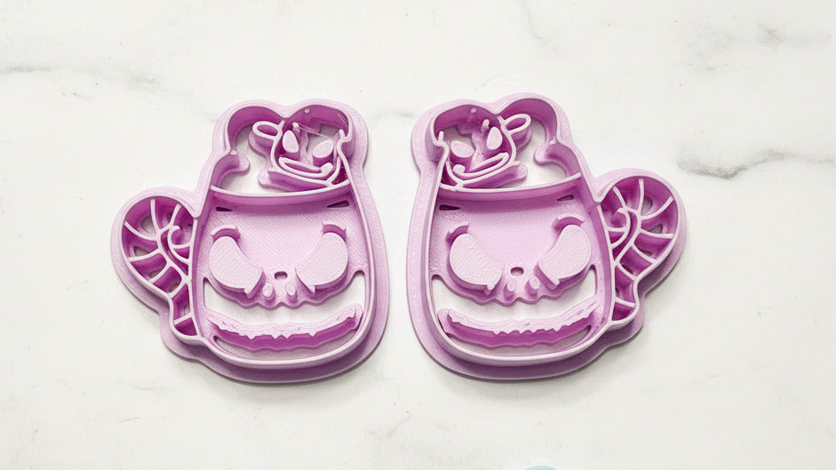 Jack and Oogie cup mirrored set
