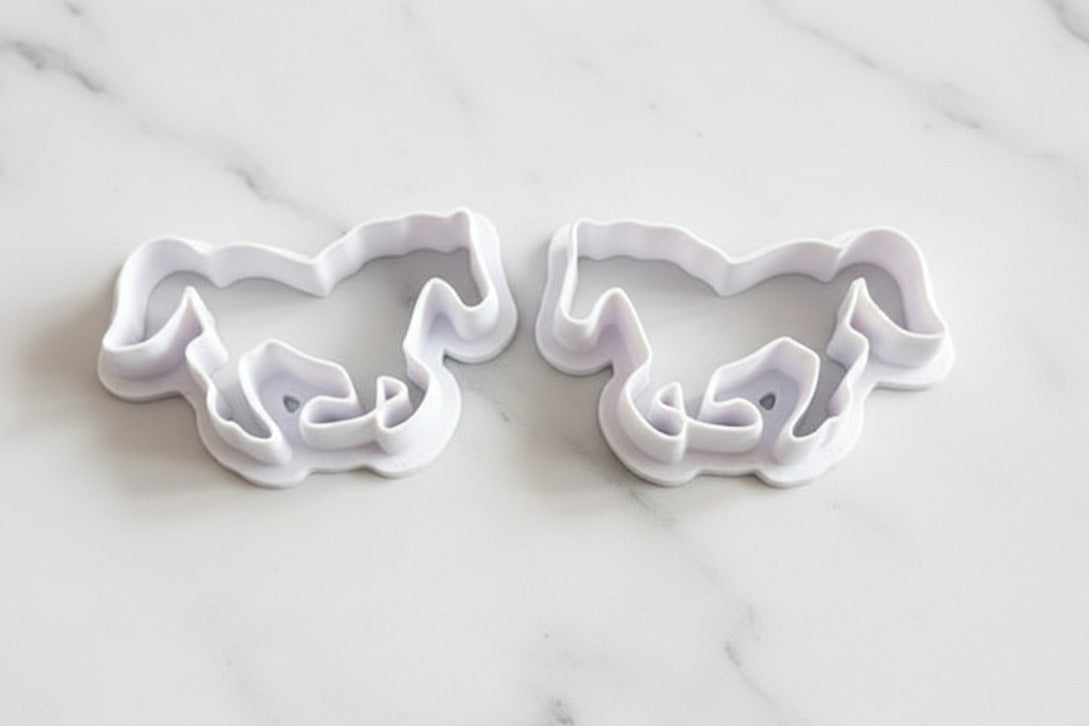 Horse silhouette mirrored set