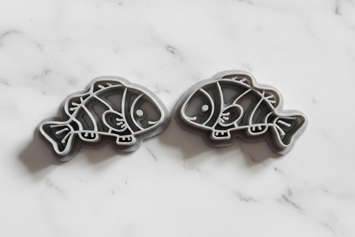 Fish mirrored set