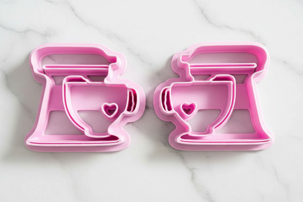 Kitchen aid mixer mirrored set