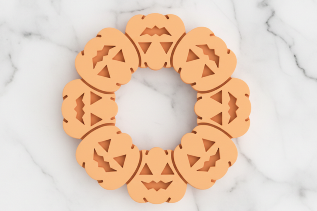 pumpkin wreath