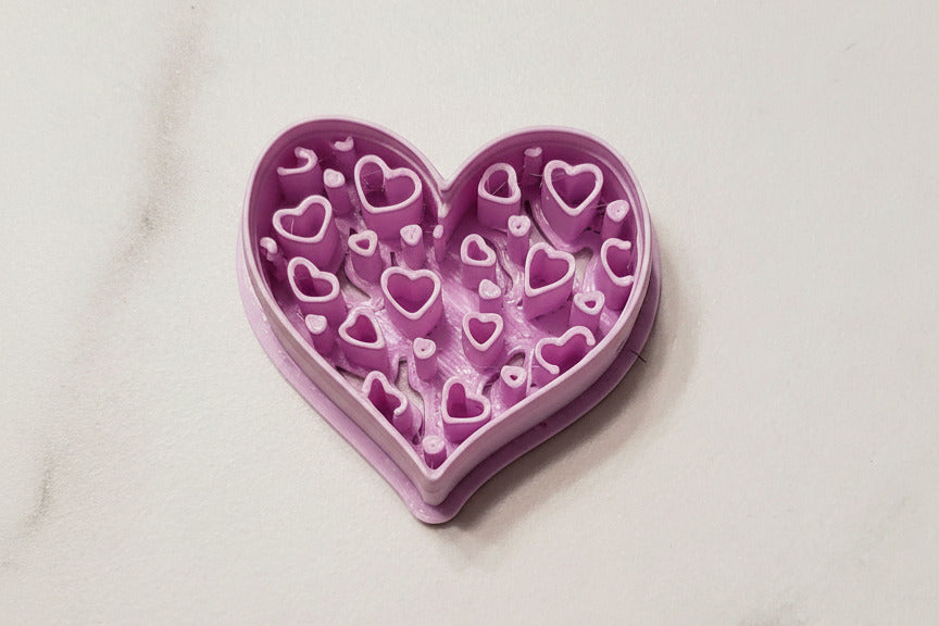 Heart with little hearts inside