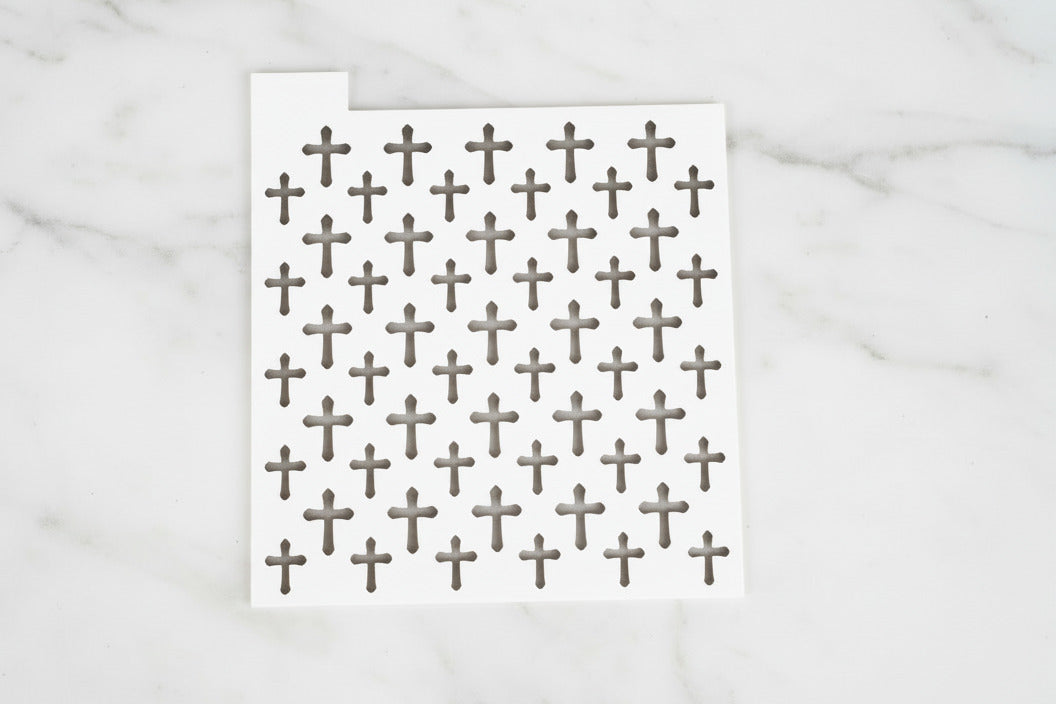 Cross stencil