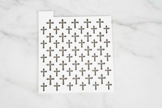 Cross stencil