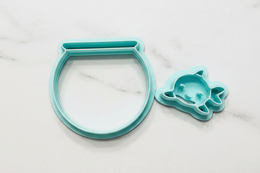 Fish bowl and fish set