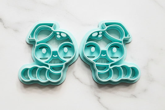 Grad bookworms mirrored set