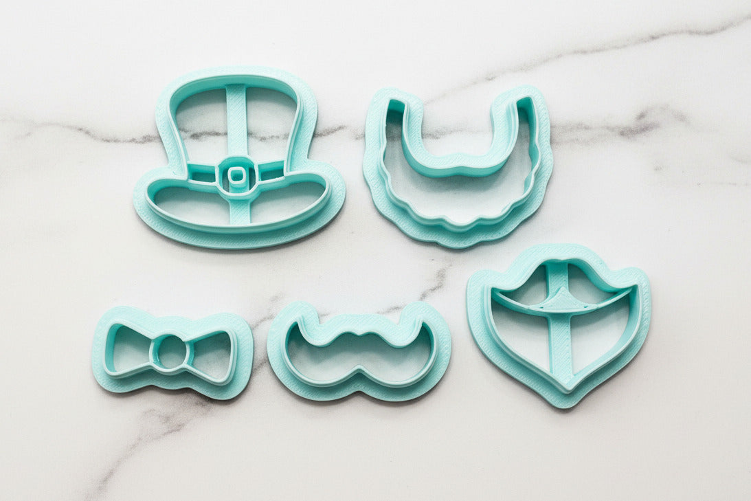 Irish hat and beard set