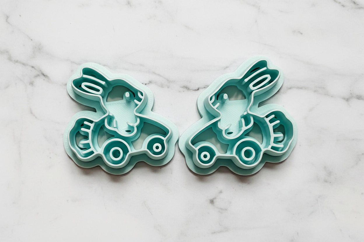 Mirrored racing bunnies