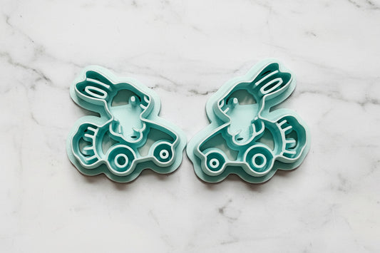 Mirrored racing bunnies