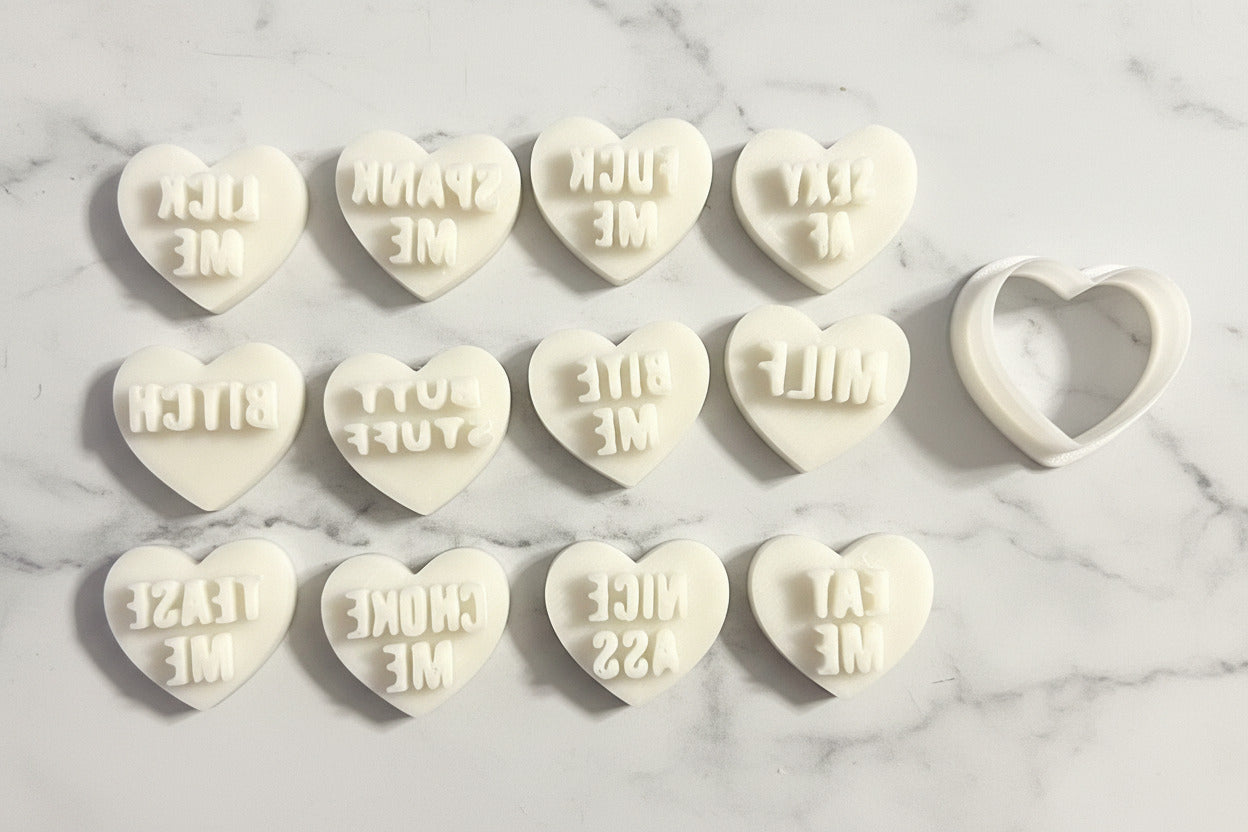Naughty conversation hearts (Adult eyes only)