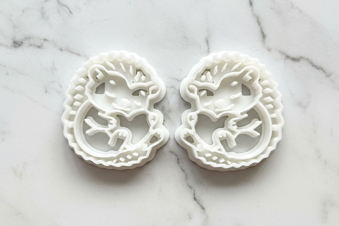 Hedgehogs mirrored