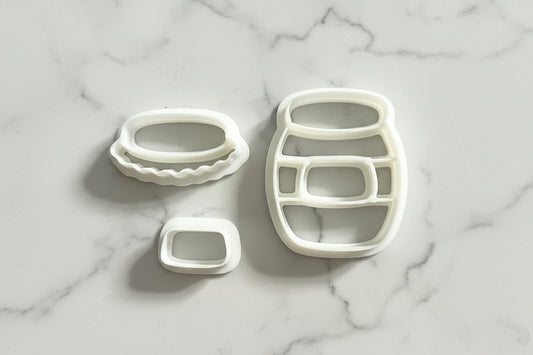 jelly jar with lid and label