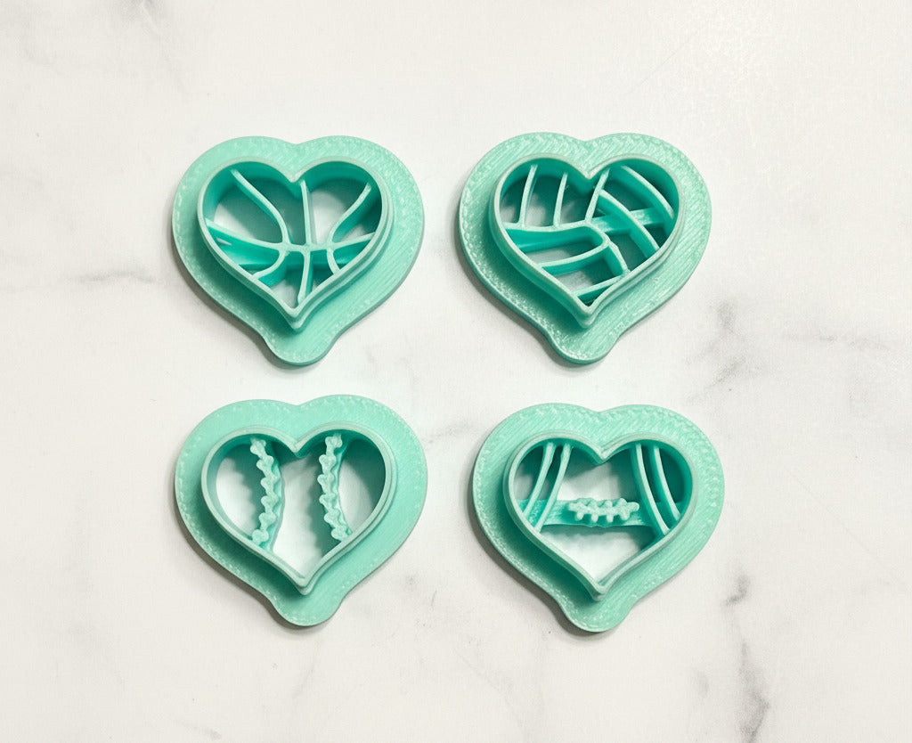 Sports hearts set