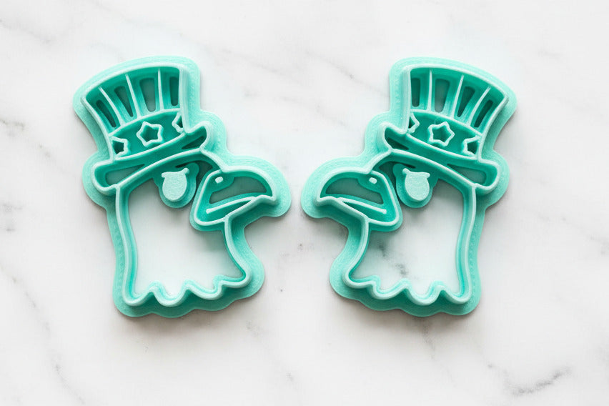 American eagle with hat mirrored set