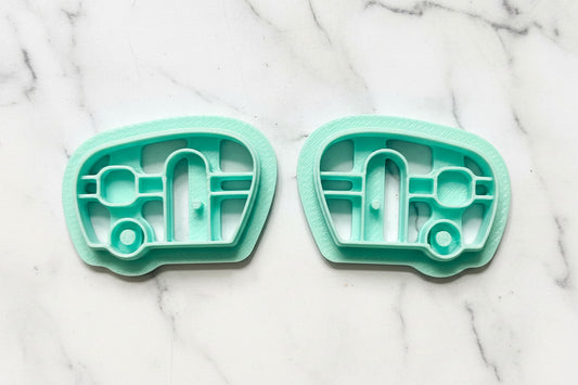 Camping trailer mirrored set