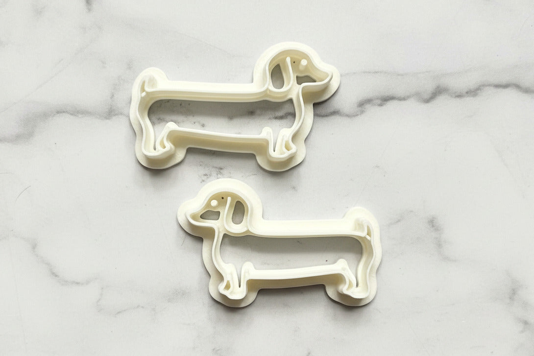 Weiner dog mirrored set
