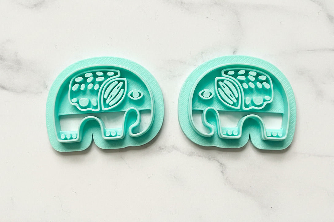 Folk art elephant