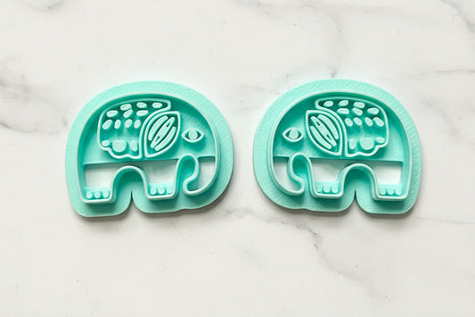 Folk art elephant