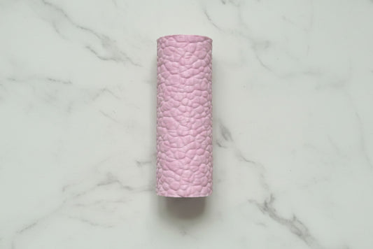 Hammered metal roller