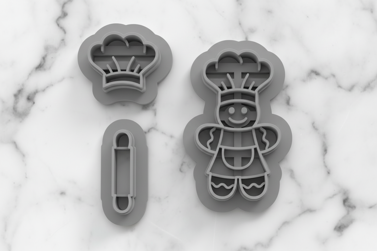 3 pc baking ginger