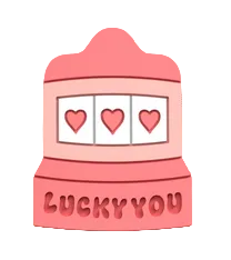 Lucky You slot machine with hearts
