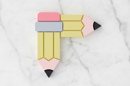 Corner pencil bookmark