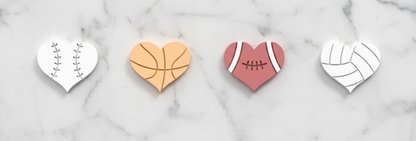 Sports hearts set
