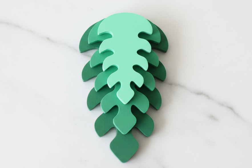 Layered shape 3 set