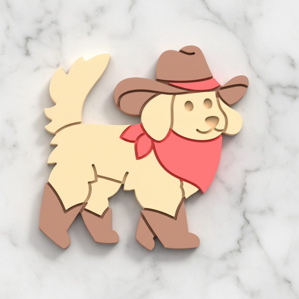 Cowboy dog