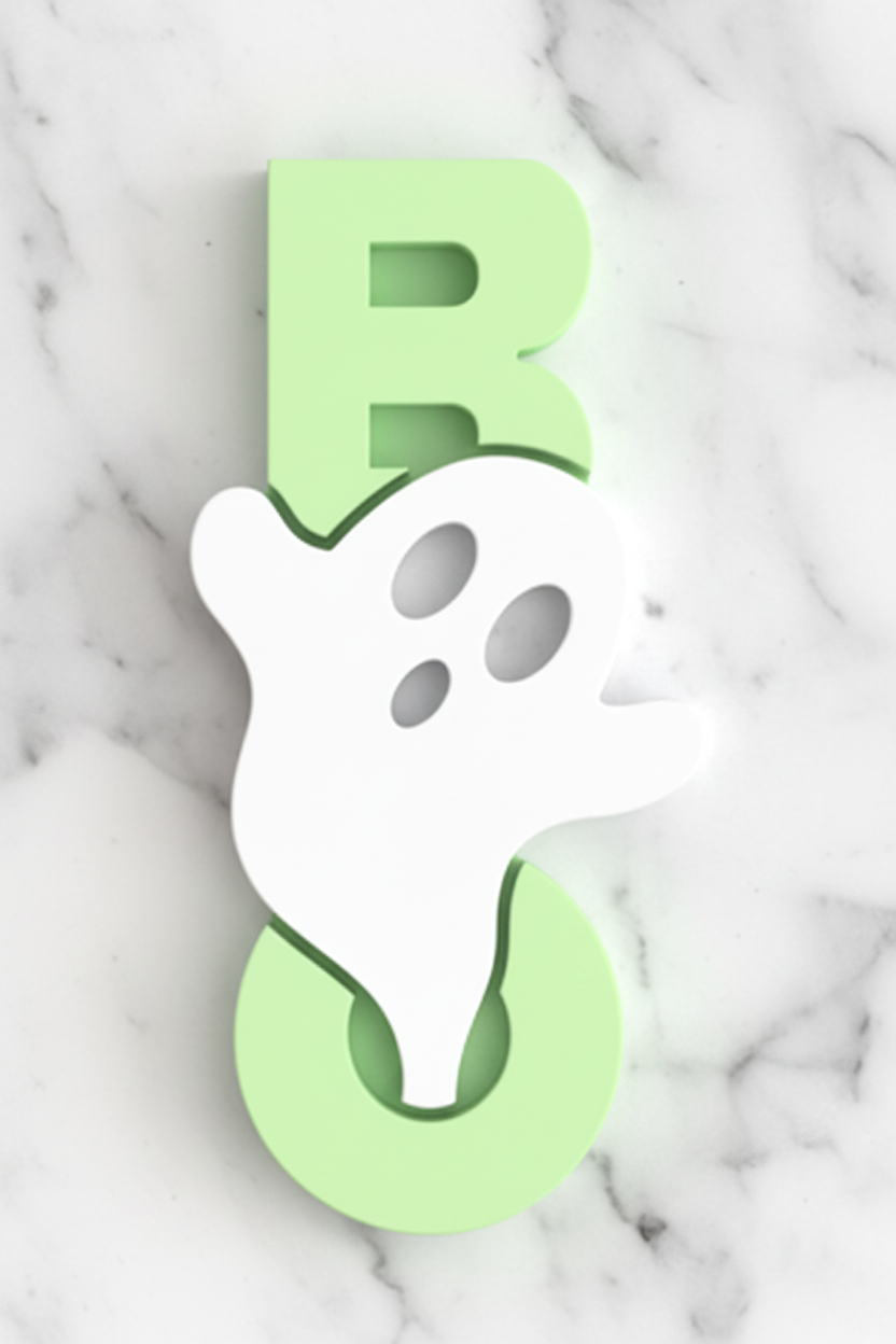 Boo with ghost